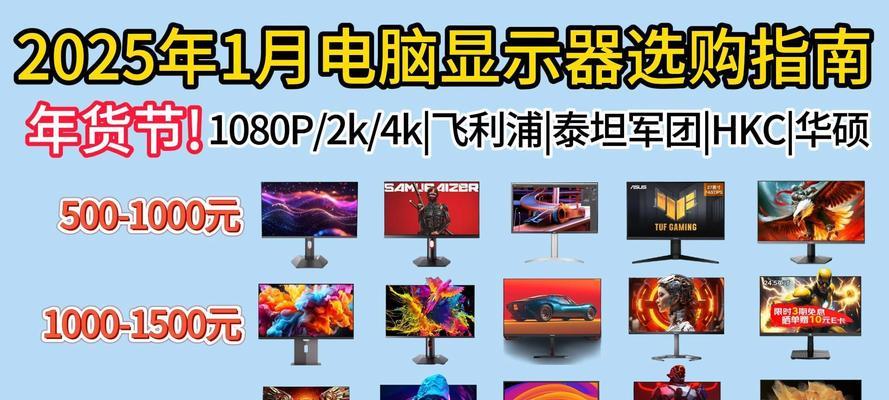如何选购适合的电脑显示器？购买时应考虑哪些因素？