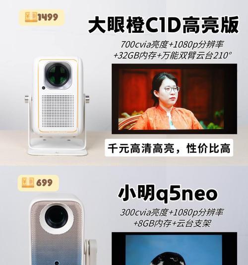 大眼橙投影仪画面不清晰怎么处理？