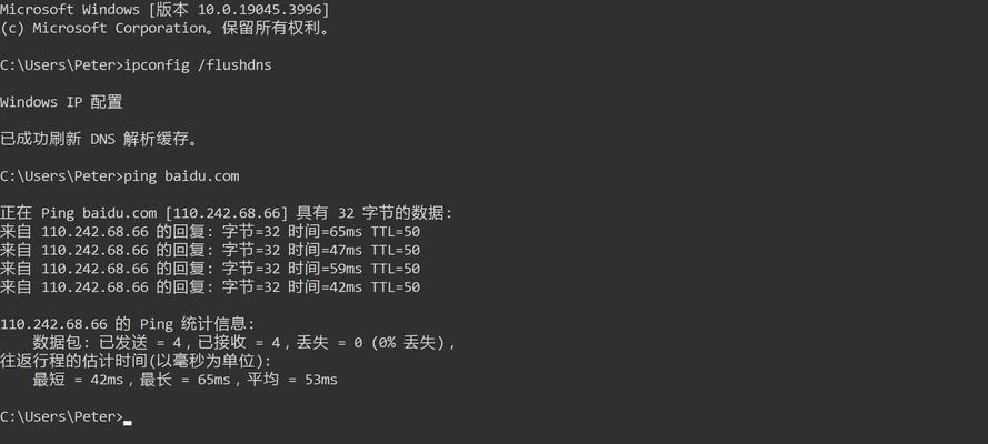 如何使用cmd命令刷新DNS？